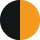 nero e arancione