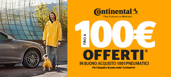 CONTINENTAL | Fino a 100€ offerti*