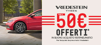 VREDESTEIN | Fino a 50€ offerti*